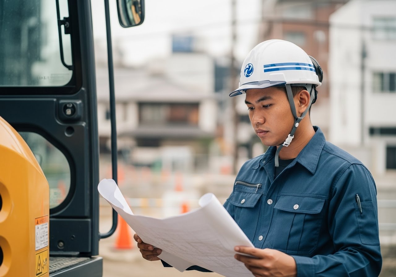 メモを取る様子